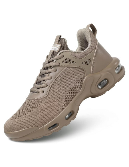 Zapatos de Correr para Hombre Wrezatro 6.5 Caqui Transpirables Zapatos de Correr para Hombre Wrezatro 6.5 Caqui Transpirables