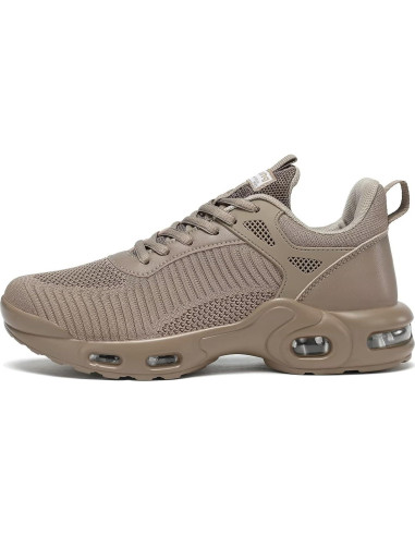 Zapatos de Correr para Hombre Wrezatro 6.5 Caqui Transpirables