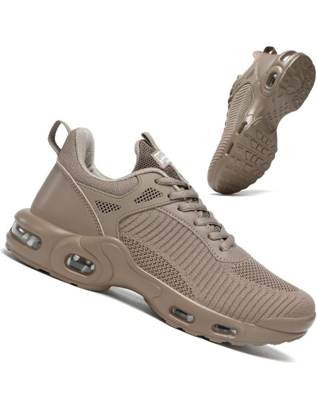 Zapatos de Correr para Hombre Wrezatro 6.5 Caqui Transpirables Zapatos de Correr para Hombre Wrezatro 6.5 Caqui Transpirables