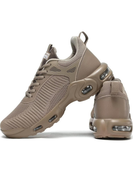 Zapatos de Correr para Hombre Wrezatro 6.5 Caqui Transpirables Zapatos de Correr para Hombre Wrezatro 6.5 Caqui Transpirables