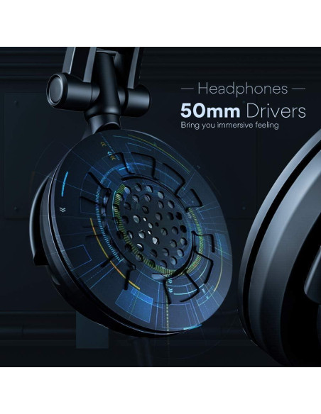 Micrófono de Condensador MAONO AU-A04H con Auriculares Estudio Micrófono de Condensador MAONO AU-A04H con Auriculares Estudio