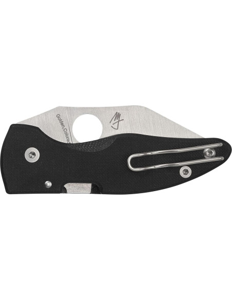 Cuchillo Plegable Spyderco Microjimbo C264GP Negro G-10 9.84cm Cuchillo Plegable Spyderco Microjimbo C264GP Negro G-10 9.84cm