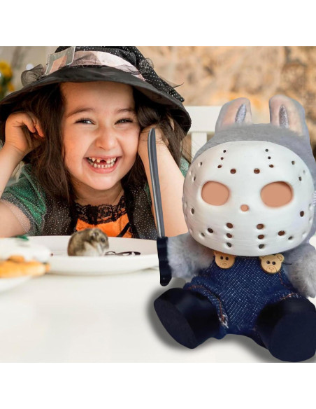 Conjunto de Ropa de Muñeca Halloween Labubu 15-17cm Disfraz Conjunto de Ropa de Muñeca Halloween Labubu 15-17cm Disfraz