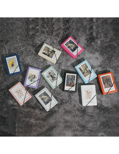 Álbum de Fotos Polaroid 2x3 GoldBarley Rosas Abstractas Álbum de Fotos Polaroid 2x3 GoldBarley Rosas Abstractas