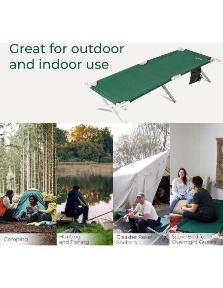 Cama Plegable Militar BYER OF MAINE Extra Grande 170kg Cama Plegable Militar BYER OF MAINE Extra Grande 170kg