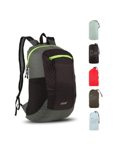 Mochila Plegable 20L Gox Negra para Viajes y Camping