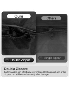 Bolsa de Arena EMART Alta Resistencia 4 Paquetes Azul 2