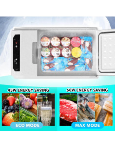 Refrigerador de Coche DOGHLY 16QT 12V/24V DC y 110-240V AC 2
