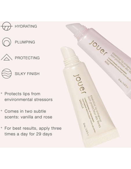 Acondicionador de Labios Jouer Vegano Vainilla 15ml - Brillo Voluminizador Acondicionador de Labios Jouer Vegano Vainilla 15ml - Brillo Voluminizador