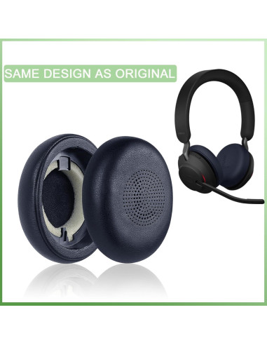 Almohadillas de Repuesto Jabra Evolve2 65/40 - Espuma Memoria Azul