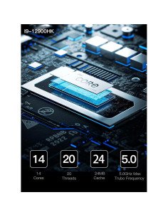 MINISFORUM Mini PC UN1290 i9-12900HK 14C 20T 4K HDMI 2