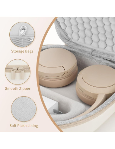 Funda Dura Yinke para Auriculares WH-CH520/510/JBL Tune 510BT