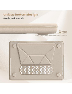Funda Dura Tuiklol para MacBook Pro 14" 2024-2021 Oro 2