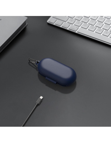 Funda de Silicona Geekria para Auriculares Soundcore V30i Azul