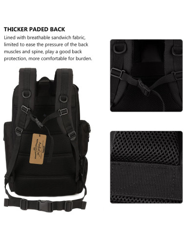 Mochila Táctica ArcEnCiel 40L Impermeable con Sistema MOLLE