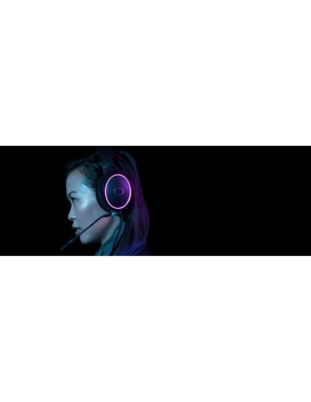 Auriculares Gaming Cooler Master MH650 RGB 7.1 Sonido Envolvente Auriculares Gaming Cooler Master MH650 RGB 7.1 Sonido Envolvente