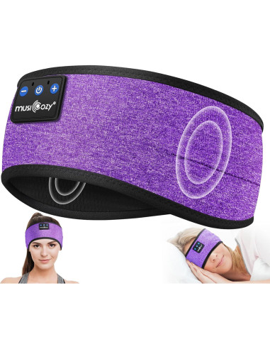 MÁSCARA DE SUEÑO MUSICOZY CON AURICULARES BLUETOOTH
