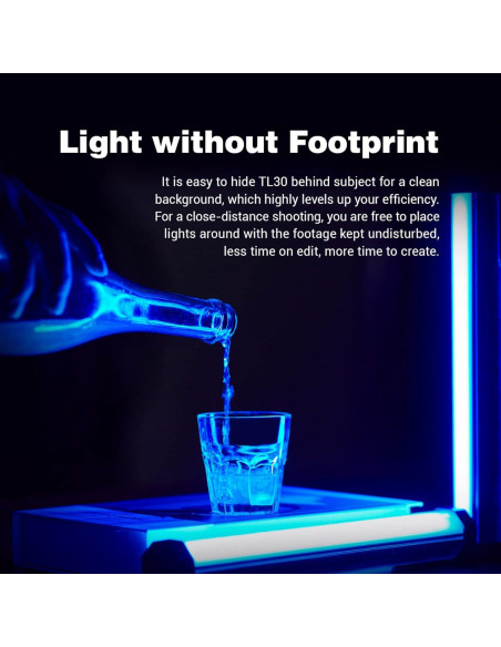 Tubo de Luz LED Godox TL30 RGB Portátil 2700K-6500K Tubo de Luz LED Godox TL30 RGB Portátil 2700K-6500K