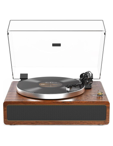 Reproductor de Vinilo Seasonlife HQ-KZ001 Bluetooth 33/45 RPM
