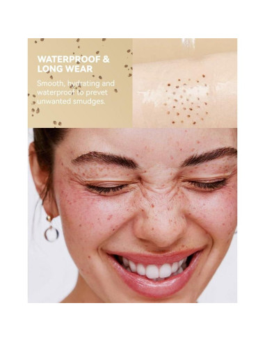 Bolígrafo de Pecas WALULAN Impermeable 2 Pcs Natural