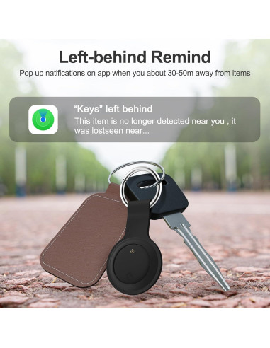 Paquete de 4 rastreadores Roiciao para Find My iOS, IPX6