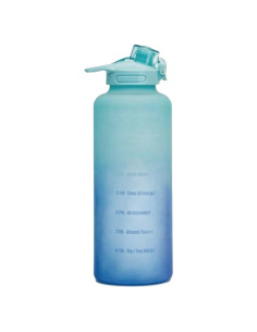 Botella de Agua Motivacional Primula 2L a Prueba de Fugas