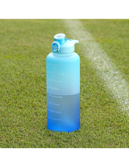 Botella de Agua Motivacional Primula 2L a Prueba de Fugas Botella de Agua Motivacional Primula 2L a Prueba de Fugas