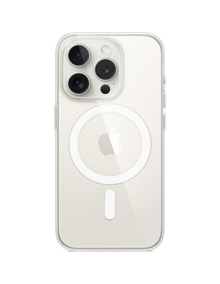 Funda Transparente Apple iPhone 15 Pro con MagSafe Funda Transparente Apple iPhone 15 Pro con MagSafe