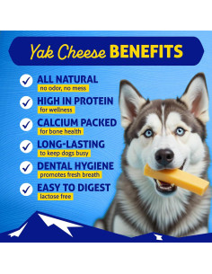 Himalayan Dog Chew Queso Original 3 Palitos 31 g para Perros 2