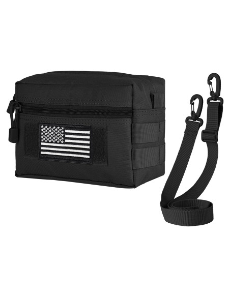 Bolsa Molle Táctica bvya Resistente al Agua 18x9x13cm Bolsa Molle Táctica bvya Resistente al Agua 18x9x13cm