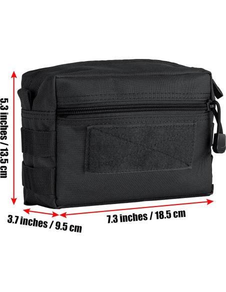 Bolsa Molle Táctica bvya Resistente al Agua 18x9x13cm Bolsa Molle Táctica bvya Resistente al Agua 18x9x13cm