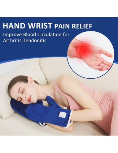 Guantes Calentados AOKESTE para Alivio de Artritis 31.75x13.97cm