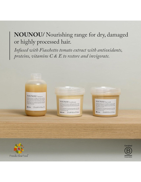 Champú y Acondicionador Hidratante Davines NOUNOU 250ml Champú y Acondicionador Hidratante Davines NOUNOU 250ml