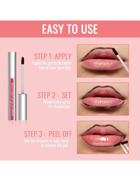 Delineador y Tinte de Labios Vevivia Rosa Nude 20g Delineador y Tinte de Labios Vevivia Rosa Nude 20g