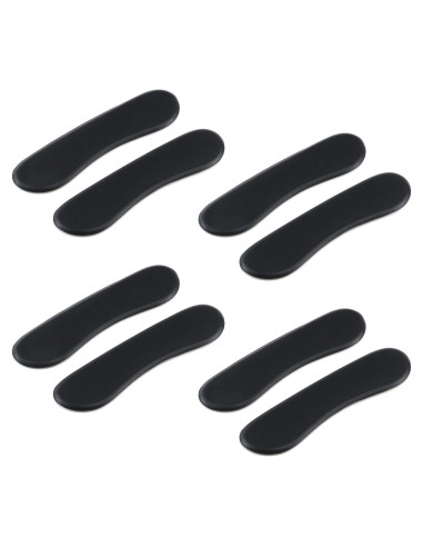 Silenciadores de Tambor HEVSTIL 8 Almohadillas de Gel Negro