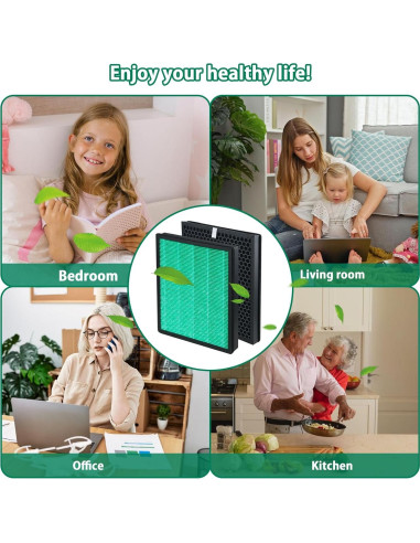 Filtro de Reemplazo BBT BAMBOOST H13 para Purificador Coway 300