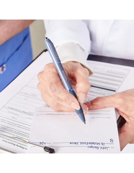 Bolígrafos de Gel Sharpie S-Gel 0.7mm Tinta Negra 4 Unidades Bolígrafos de Gel Sharpie S-Gel 0.7mm Tinta Negra 4 Unidades