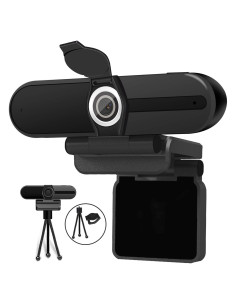 Cámara Web 4K XPCAM 8MP con Micrófono y Trípode