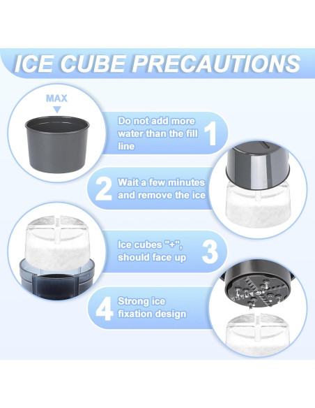 Accesorio Raspador de Hielo KitchenAid Aooaid 8 Moldes Accesorio Raspador de Hielo KitchenAid Aooaid 8 Moldes