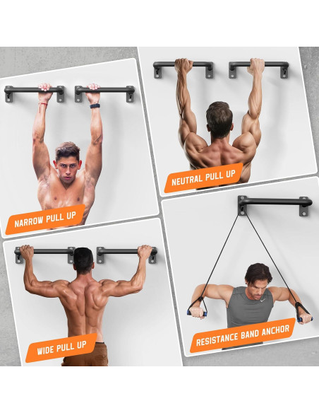 Barra de Dominadas Jusgym 130 cm Alta Resistencia 227 kg Barra de Dominadas Jusgym 130 cm Alta Resistencia 227 kg