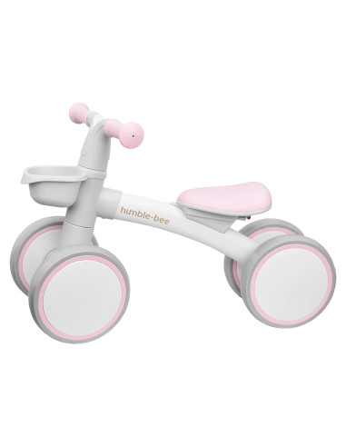 Bicicleta de Equilibrio Humble Bee Rosa 1-3 Años Asiento Ajustable