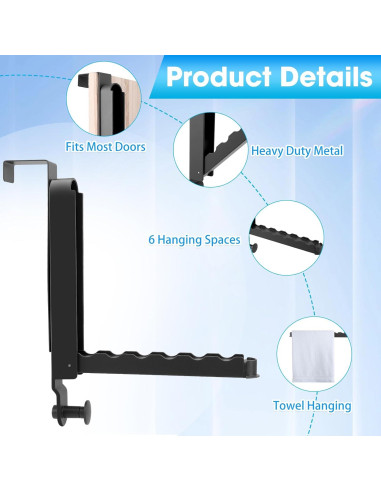 Estante de Secado Plegable Dntorx para Ropa - Gris