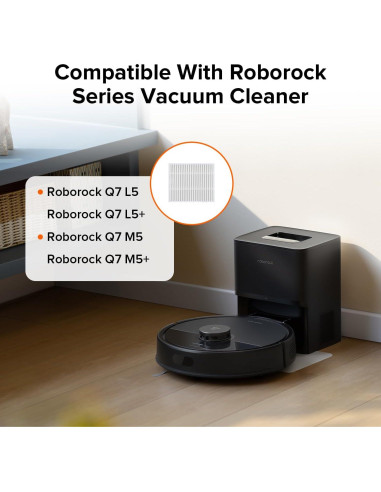 Aspiradora Robot y Mopa Roborock Q7 M5 Blanca + Filtros Lavables