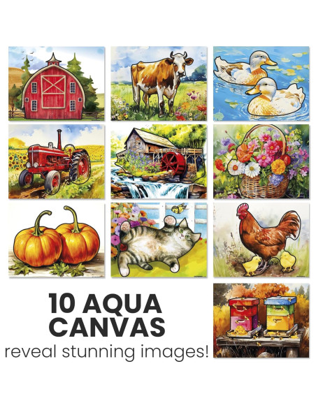 Kit de Pintura con Agua QUOKKA para Demencia - 10 Piezas Kit de Pintura con Agua QUOKKA para Demencia - 10 Piezas