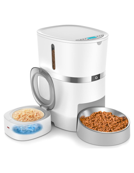 Comedero Automático WellToBe 4L para Gatos y Perros Comedero Automático WellToBe 4L para Gatos y Perros