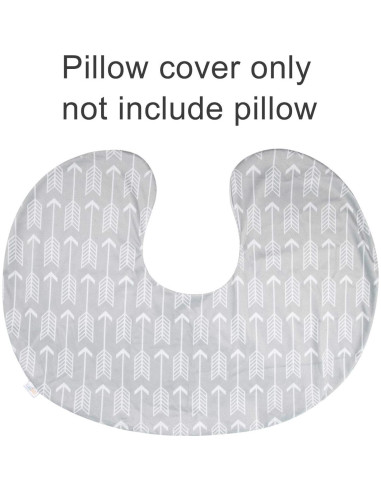 Funda de Almohada de Lactancia ALVABABY Minky Suave 69.85x54.34 cm