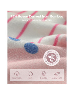 Saco de dormir para bebés Yoofoss 6-12 meses rayón bambú 2