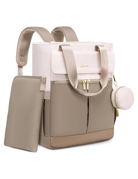 Mochila de Pañales LoveVook 15.6" Impermeable con Manta Mochila de Pañales LoveVook 15.6" Impermeable con Manta