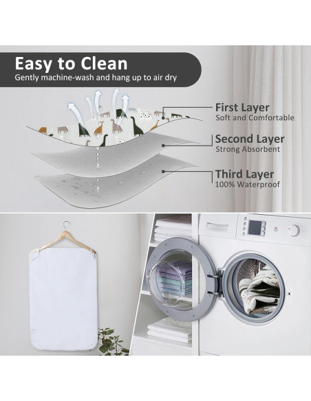 Alfombrilla para Cambiar Pañales Dinosaurio Bonito 54.9x80cm Alfombrilla para Cambiar Pañales Dinosaurio Bonito 54.9x80cm