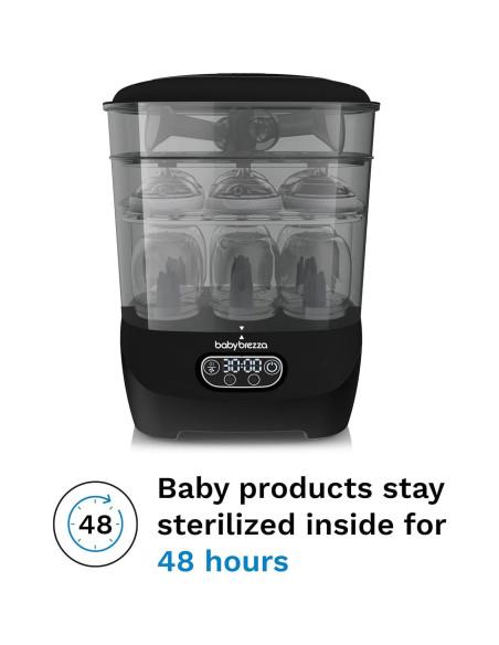 Esterilizador y Secador Baby Brezza Avanzado - 8 Botellas - Negro Esterilizador y Secador Baby Brezza Avanzado - 8 Botellas - Negro